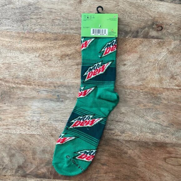 New: Mountain Dew Socks - Picture 2 of 2